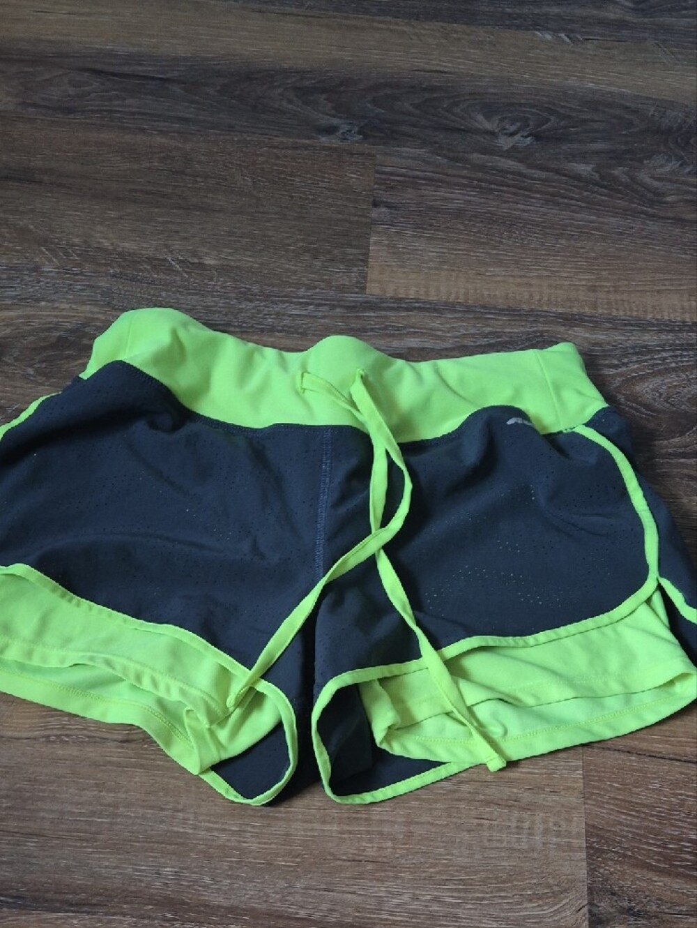 LOT OF 3 Women's Small Athletic Running Shorts All in Motion Avia Neon Lime Oran - Picture 6 of 8